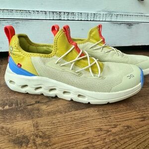 On Cloud Kids Cloudleap Shoes Ivory Flame Size 2.5